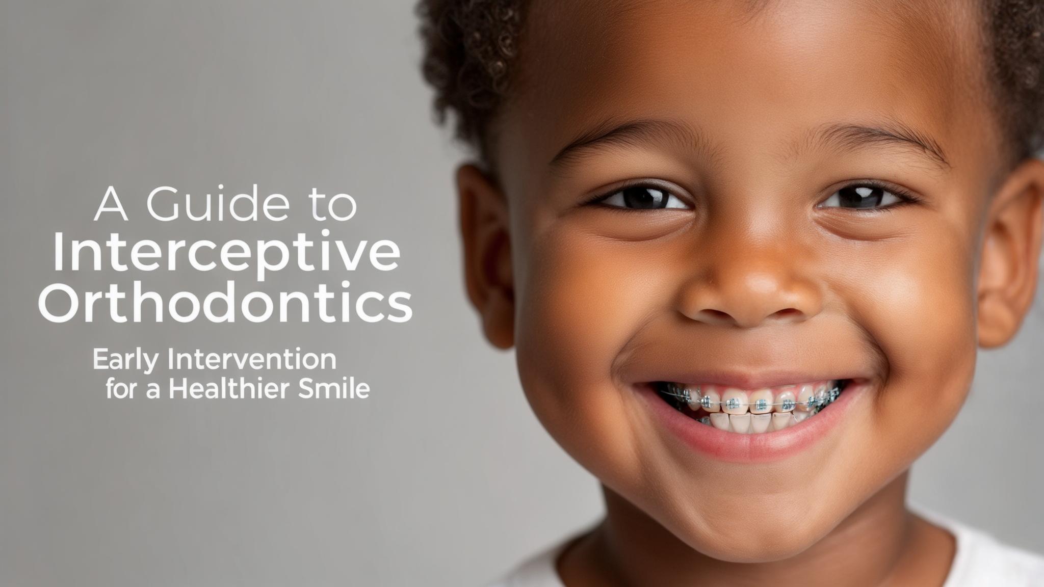 AI: A Guide to Interceptive Orthodontics: Early Intervention for a Healthier Smile