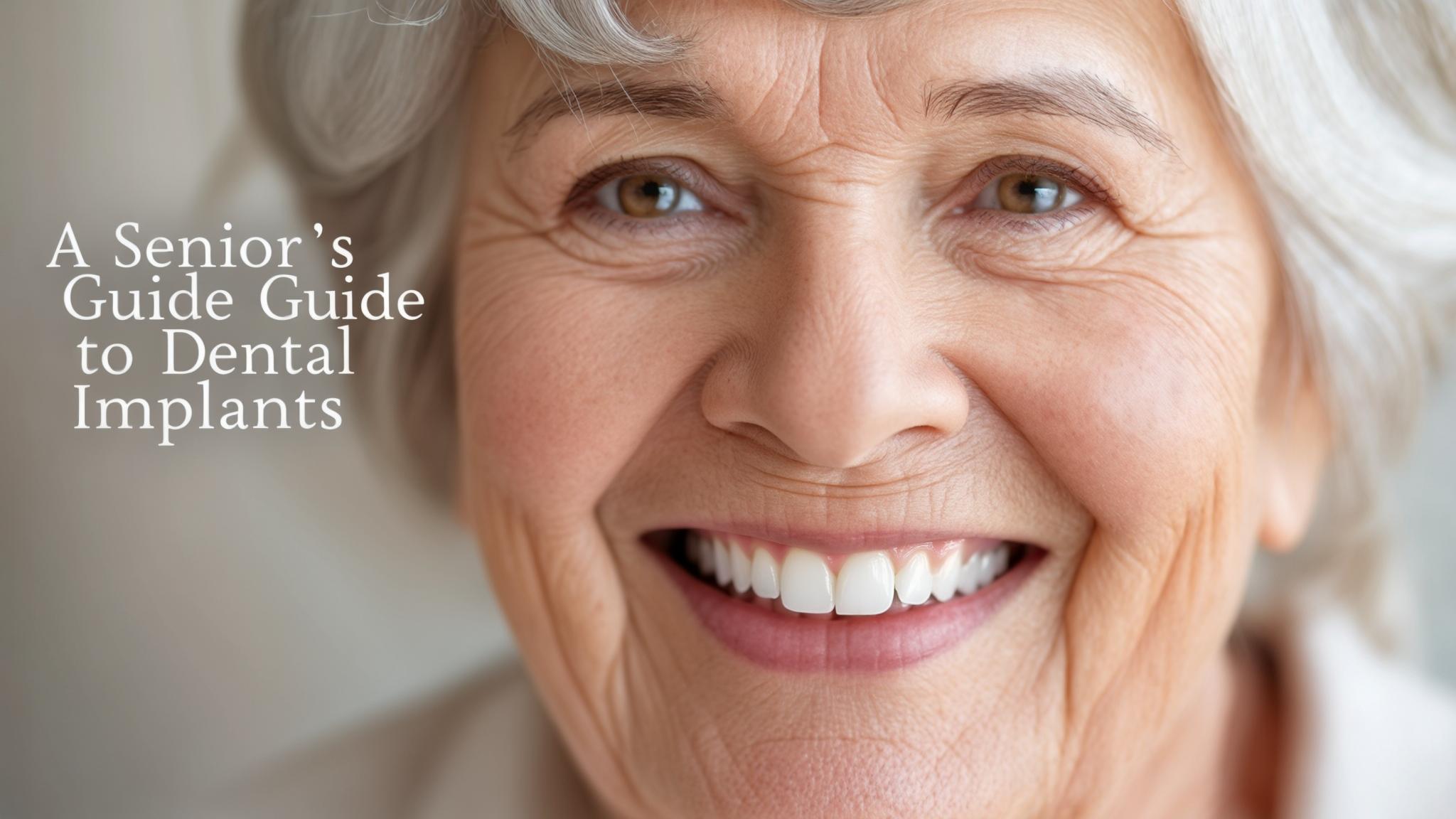 AI: A Senior's Guide to Dental Implants