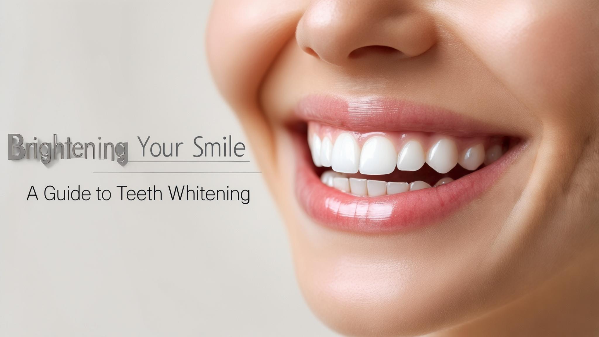 AI: Brightening Your Smile: A Guide to Teeth Whitening