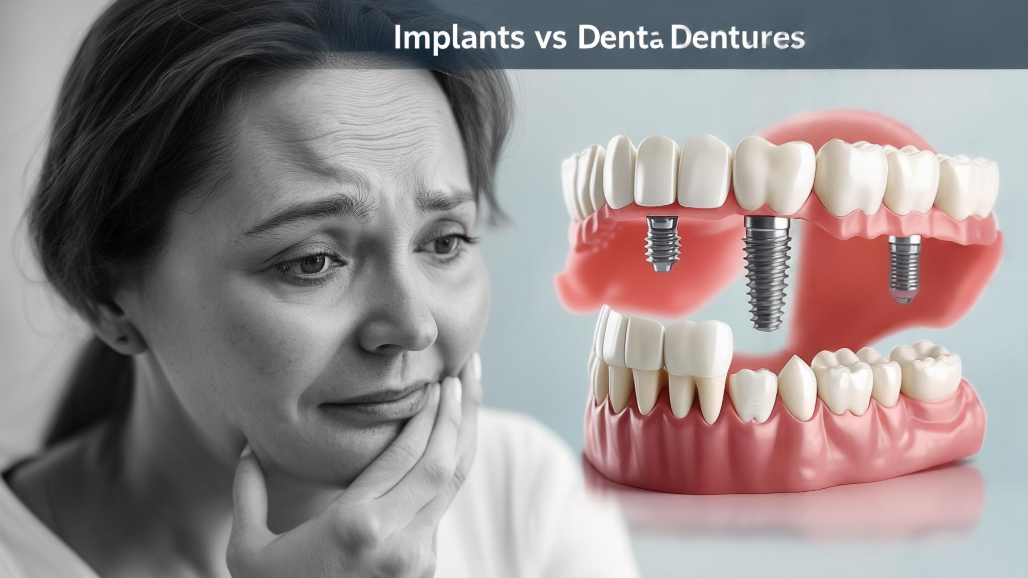 AI: Choosing Between Dental Implants and Dentures