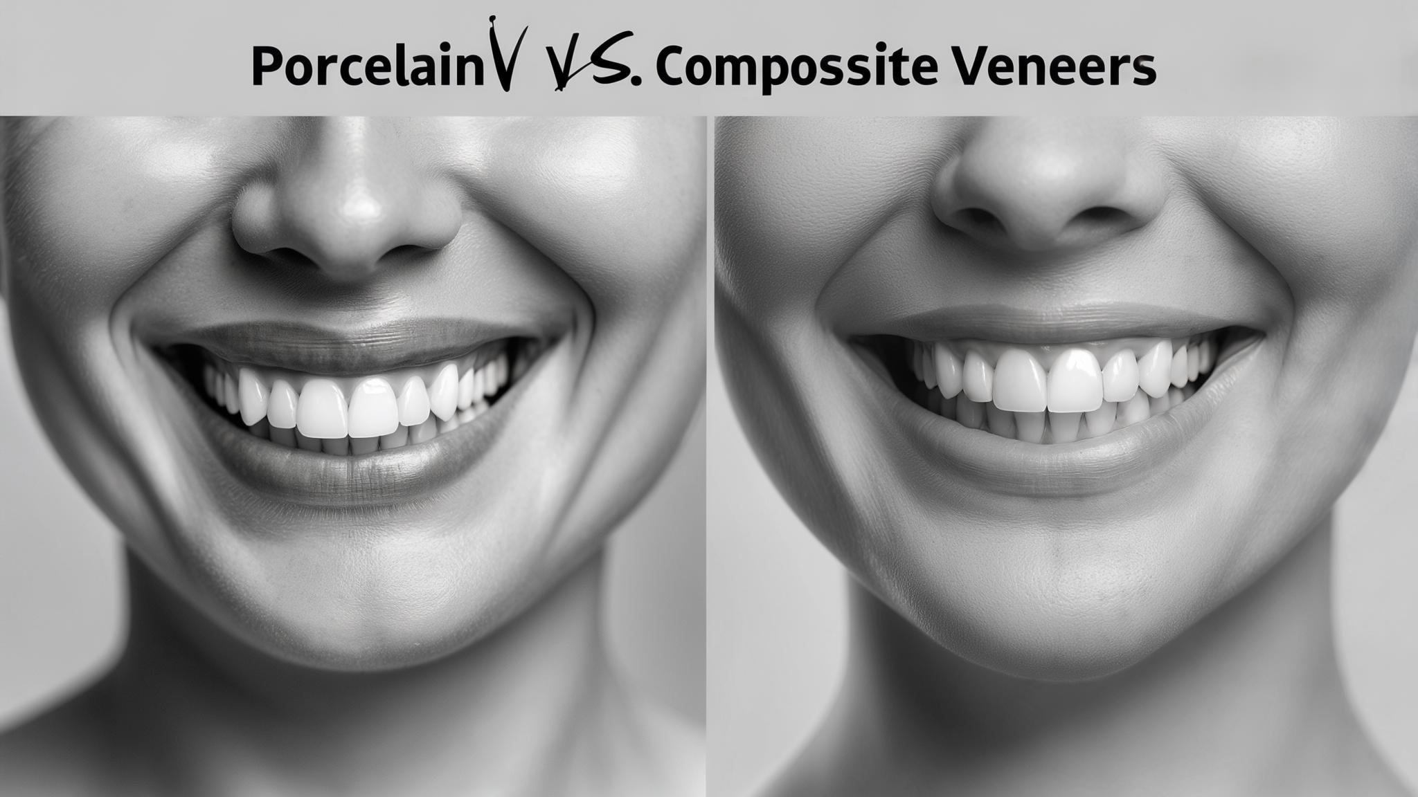 AI: Choosing the Right Veneers: Porcelain vs. Composite