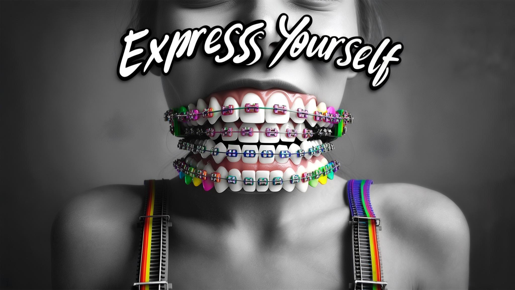 AI: Express Yourself: The Colorful World of Braces