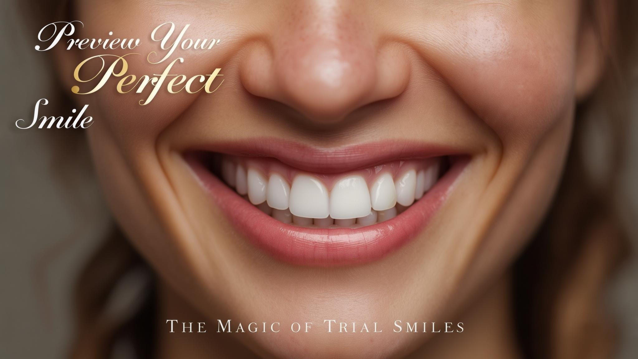AI: Preview Your Perfect Smile: The Magic of Trial Smiles