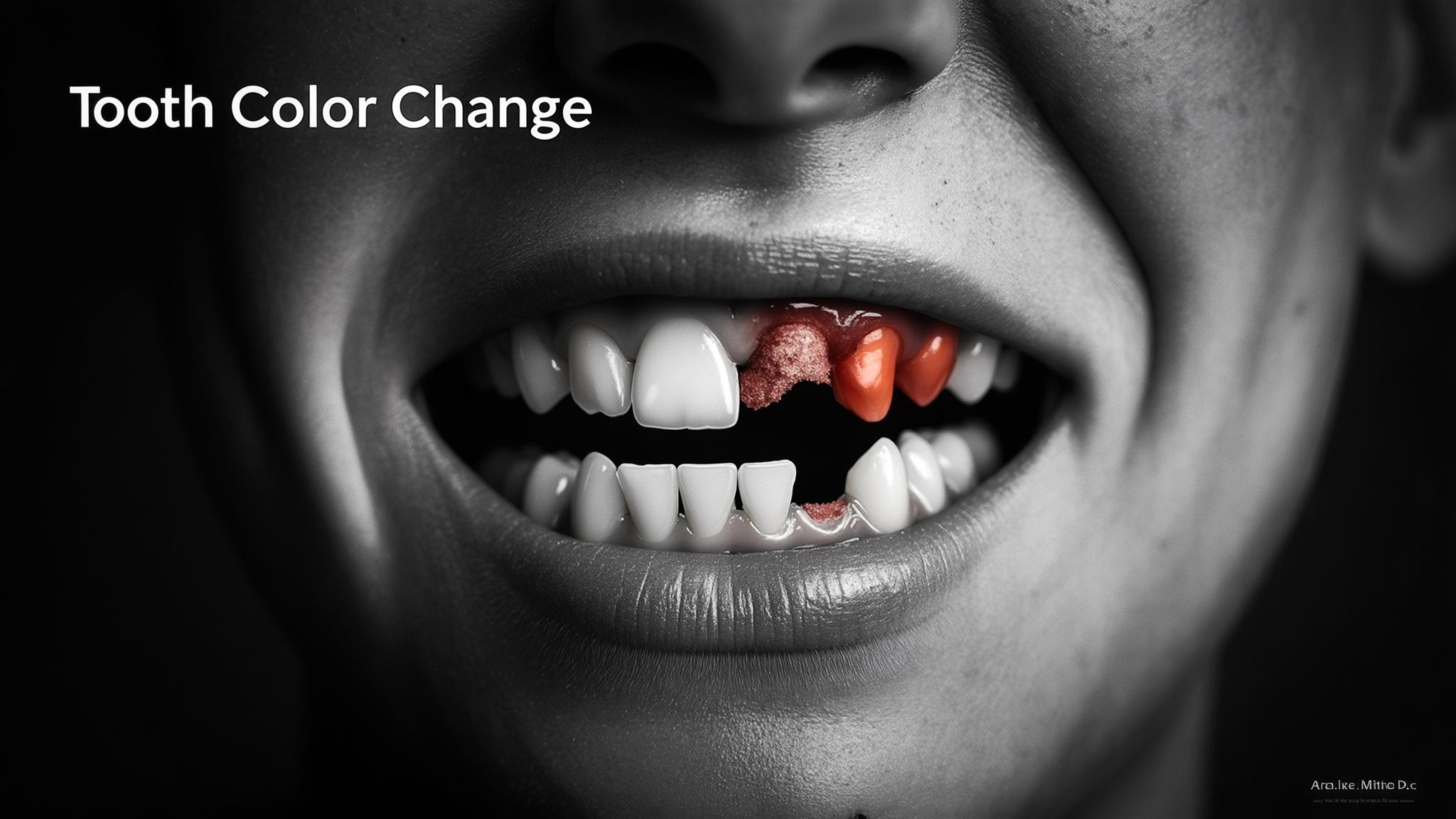 AI: When Your Tooth Changes Color: What It Means After an Injury
