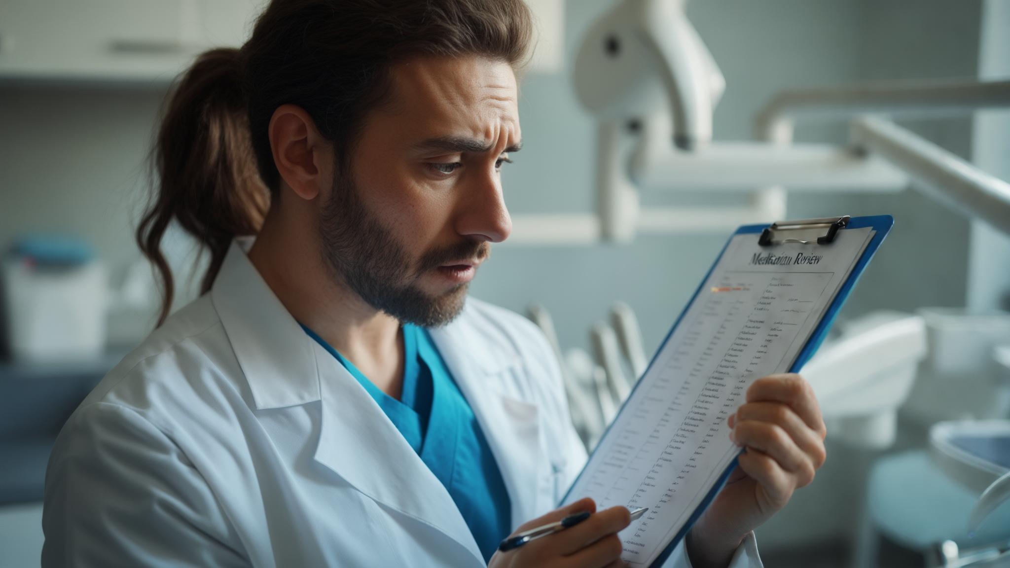 AI: Why Reviewing Medications is Crucial During Dental Check-Ups