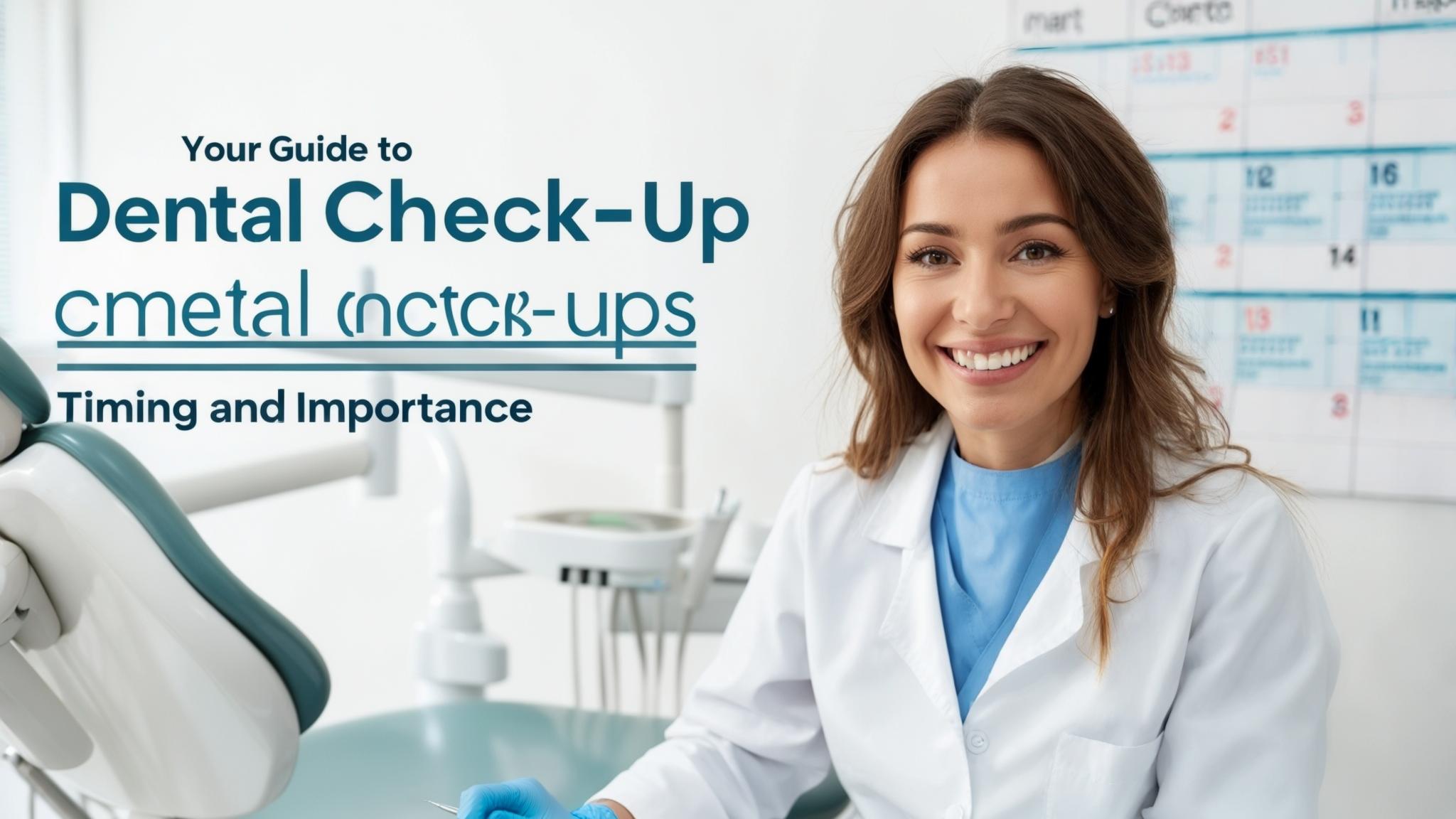 AI: Your Guide to Dental Check-Ups: Timing and Importance